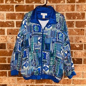 Vintage 1980s Size 2X Windbreaker